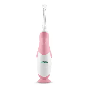 NENO Denti Dětský elektrický kartáček 3m+ růžový