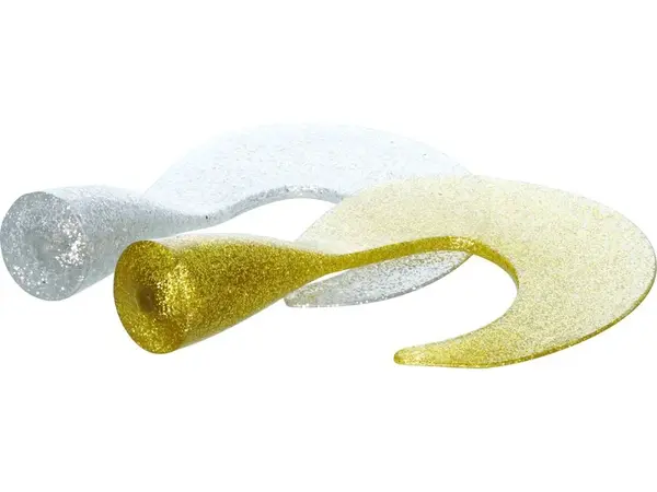 Westin chvostík swim tail spare curltail 7 cm 5 g 2 ks - gold/silver