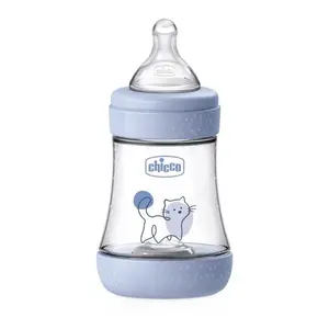 CHICCO Láhev kojenecká antikoliková Perfect5 150 ml chlapec pomalý průtok 0m+