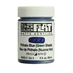 Akrylová barva Golden SoFlat Matte 59 ml - 6620 Phthalo Blue (Green Shade)