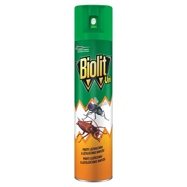 BIOLIT Uni Proti létajícímu a lezoucímu hmyzu 400 ml
