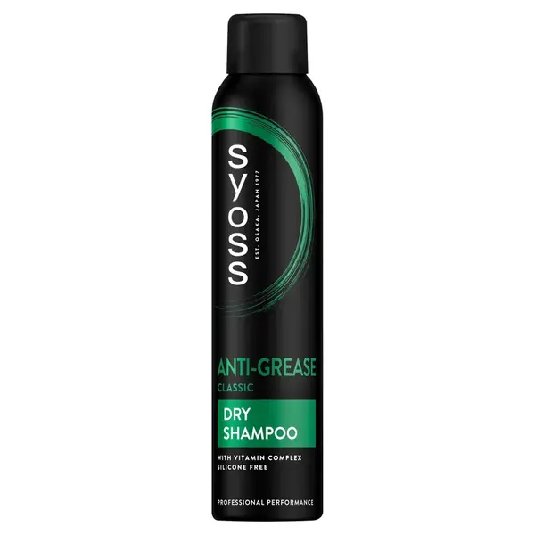 Syoss Suchý šampon pro rychle se mastící vlasy Anti Grease Dry Shampoo 200 ml