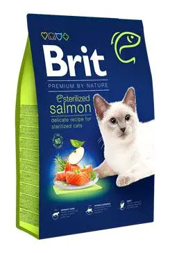 Brit Premium Cat By Nature Sterilized Salmon 800g