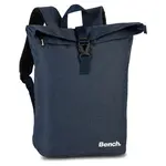 Malý městský rolovací batoh Bench Mota, polyester, na notebook 15" − tmavě modrá 8l
