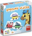 První hraní: Barevný vláček (poškozené)