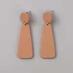 Acrylic Geometric Dangle Stud Earrings for Women