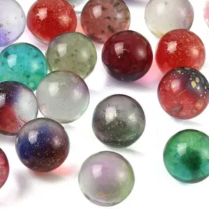 Baking Paint Two Tone Transparent Glass Beads
