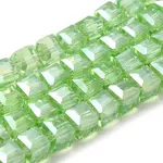 Electroplate Glass Beads Strands