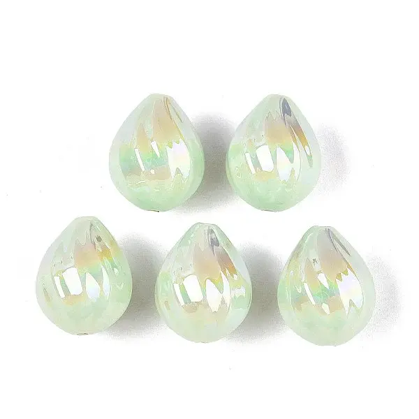 UV Plating Opaque Acrylic Beads