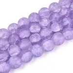 Crackle Glass Beads Strands