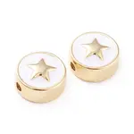 Brass Enamel Beads