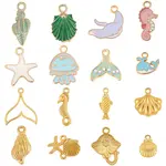96Pcs Alloy Pendants