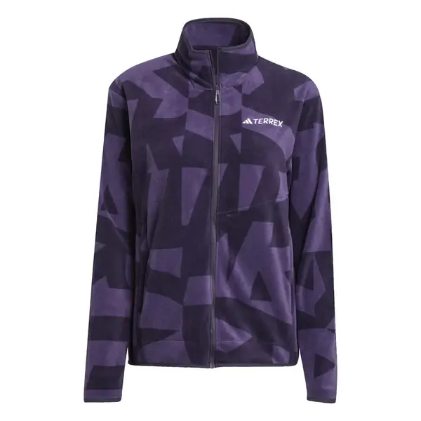 adidas Terrex Multi Printed Full-Zip Fleece Jacket L