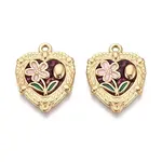 304 Stainless Steel and Enamel Pendants