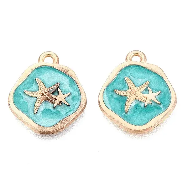 Alloy Enamel Pendants