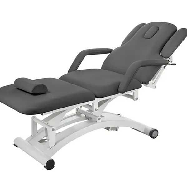 Elektrické masážní lehátko Weelko SPHEN - 3 motory, šedé (2241C-Grey) + dárek zdarma