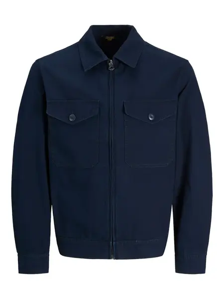 Jack & Jones Plus Prechodná bunda 'JPRBlujaden'  tmavomodrá