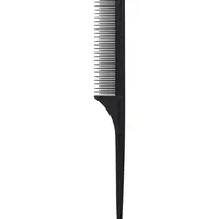 Karbonový hřeben na vlasy Olivia Garden Black Label Comb T1 - 23 cm (BLCT1) + dárek zdarma