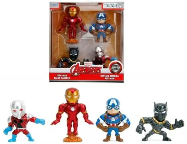 Marvel Avengers figurky 2,5'', sada 4 ks