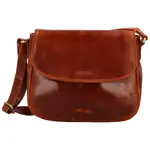 Dámská kožená crossbody kabelka koňaková - Bellugio Zolyx