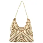 Dámská kabelka na rameno krémově/béžová - MaxFly Sába