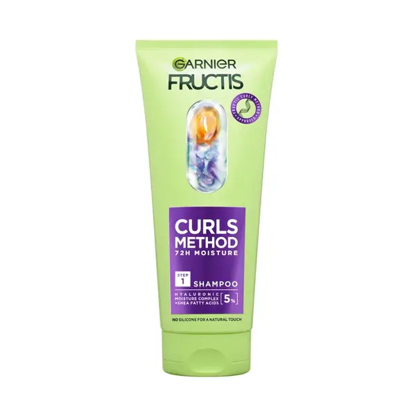 Garnier Fructis Curls Method šampon pro suché a vlnité vlasy 200 ml