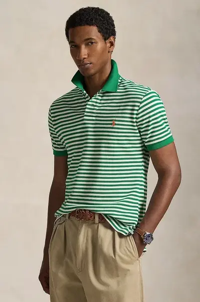 Polo Ralph Lauren  Bavlněné polo tričko
