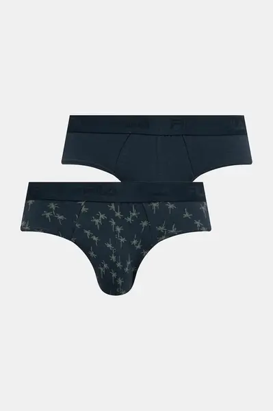 Fila slipy pánské bavlněné s elastanem 2-pack