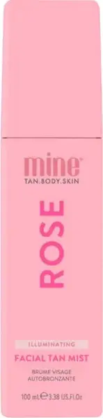 Minetan Samoopalovací mlha na obličej Illuminating (Facial Tan Mist) 100 ml