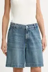 BOSS šortky dámské džínové ALLEXY DENIM SHORT