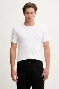 Emporio Armani Underwear basic tričko pánské bavlněné s elastanem 2-pack