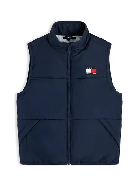 TOMMY HILFIGER Vesta  námornícka modrá / červená / biela