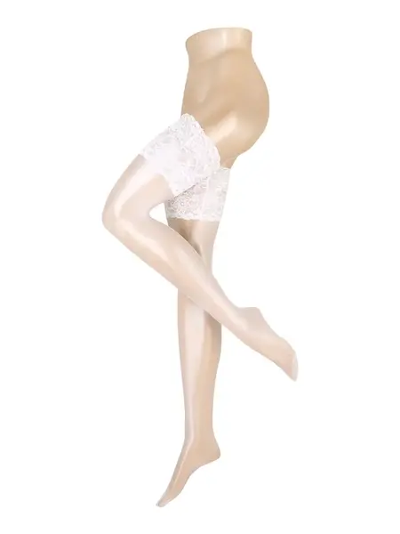 FALKE Pančuchy  biela