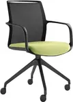 LD SEATING Konferenční židle LEAF 505,F95-BL, černá podnož