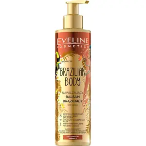 Eveline Cosmetics Brazilian Body samoopalovací balzám pro postupné opálení 200 ml