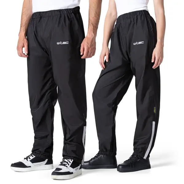 Pláštěnkové moto kalhoty W-TEC Rinstop černá L