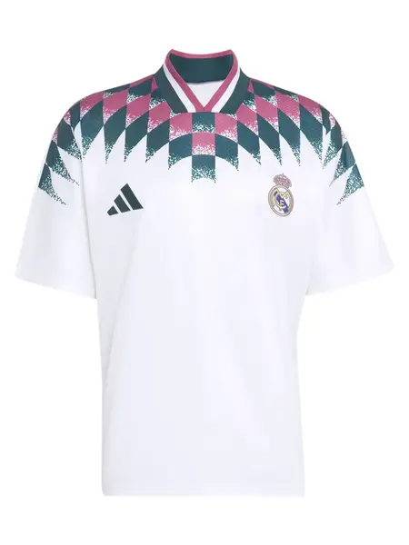 ADIDAS PERFORMANCE Funkčné tričko 'Real Madrid Stadion'  smaragdová / pitaya / biela
