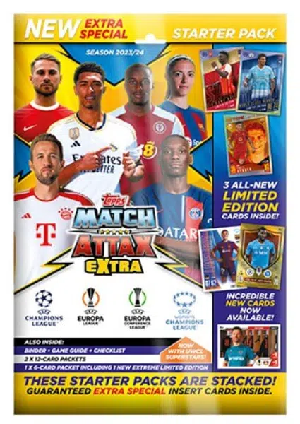 2023-2024 Topps Match Attax Extra Starter Pack