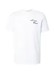 Calvin Klein Jeans Tričko 'Logo Graphic'  čierna / biela