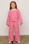 Mini Rodini teplákové nohavice detské bavlnené Lace