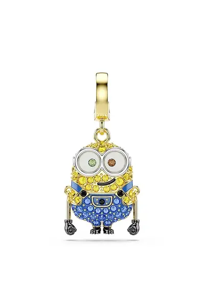 Swarovski  přívěsek dámský kovový  krystal MINIONS
