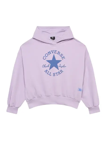 CONVERSE Mikina  námornícka modrá / orgovánová