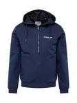 JACK & JONES Prechodná bunda 'Rush'  námornícka modrá / biela