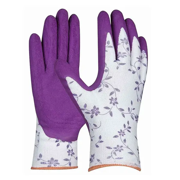 Rukavice Flower lila 7