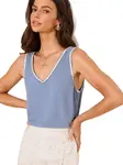 Lipsy Top  opálová / biela