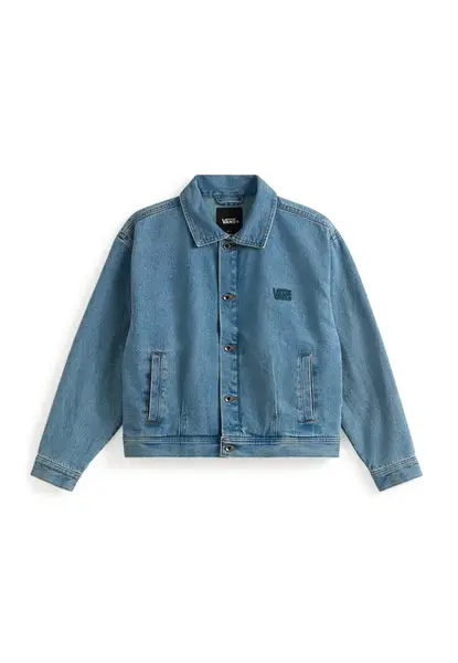 VANS Prechodná bunda 'Pomona Station'  modrá denim