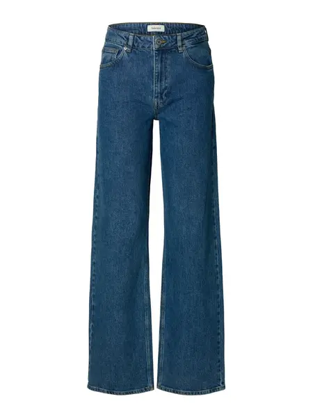 SELECTED Džínsy 'SLFBea-Kori'  modrá denim