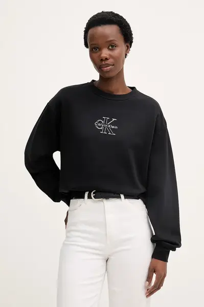 Calvin Klein Jeans mikina dámska bavlnená