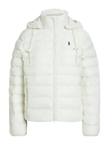 Polo Ralph Lauren Prechodná bunda  krémová / tmavomodrá