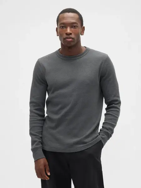 GAP Waffle Pattern T-Shirt - Mens